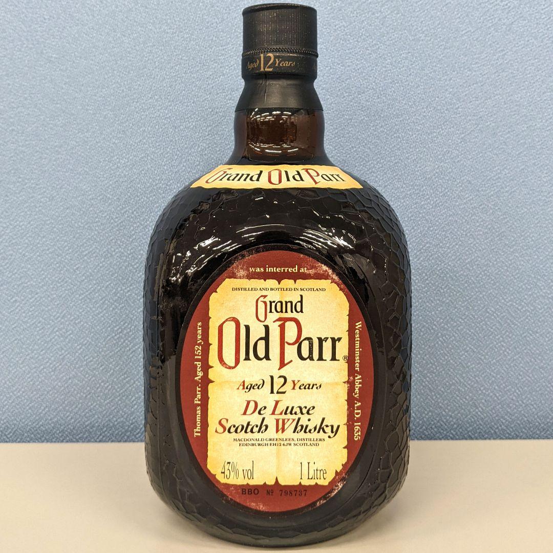 オールドパー12年 新旧 飲み比べセット 新750ml 40%、旧1L 43% 飲料・酒