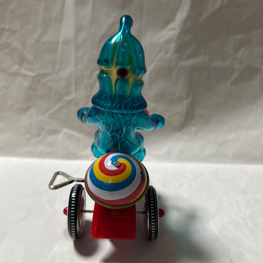 ブルマァク M1号 ケムール人 青 ウルトラQ ウルトラマン ソフビ ゼンマイ