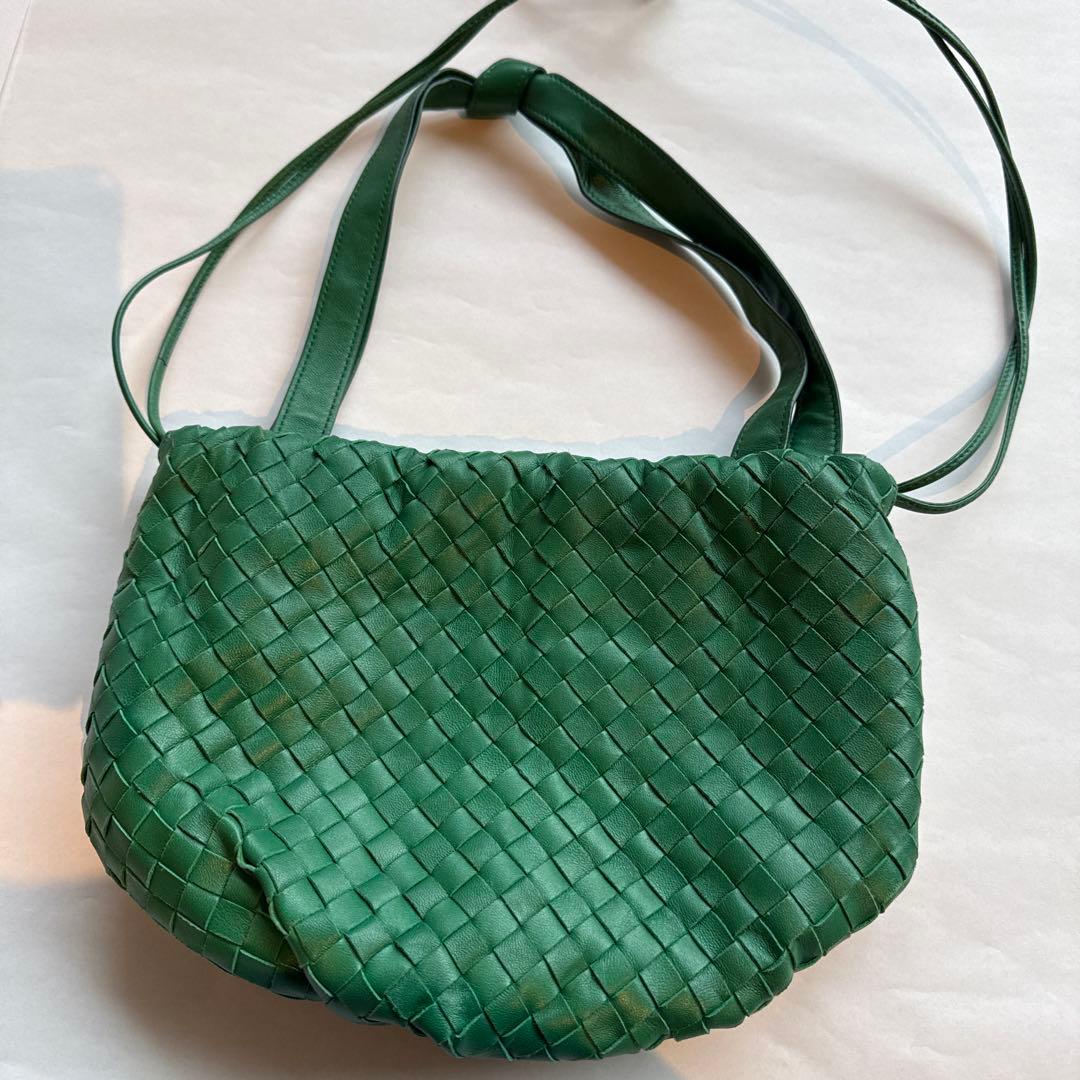 ボッテガベネタ グリーン バッグ