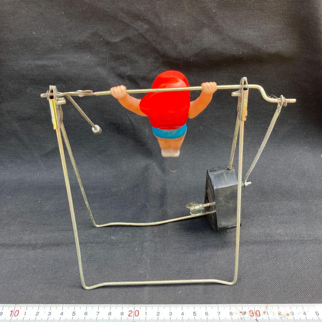 当時物 体操少年 セルロイドゼンマイ 完動 美術品・アンティーク