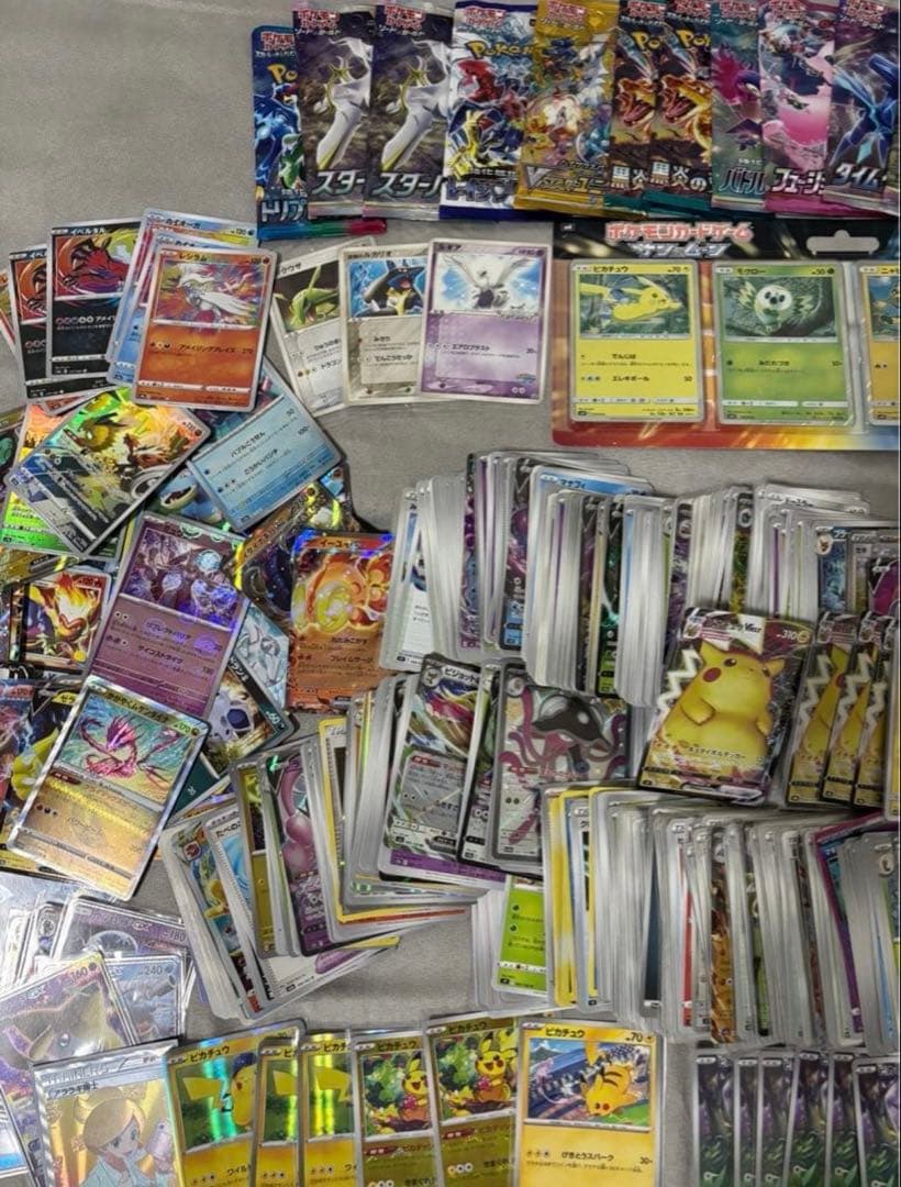 ポケモンカード　まとめ売り　引退品　大量　パック