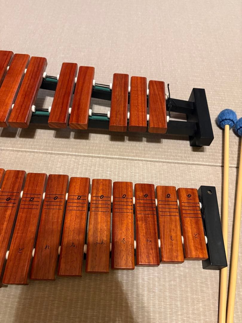 YAMAHA TX-6 32音 卓上木琴 マレット付き