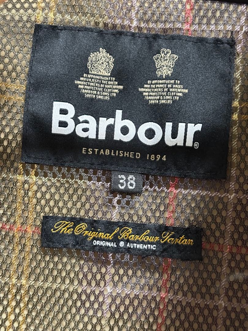Barbour ベージュジャケット 38