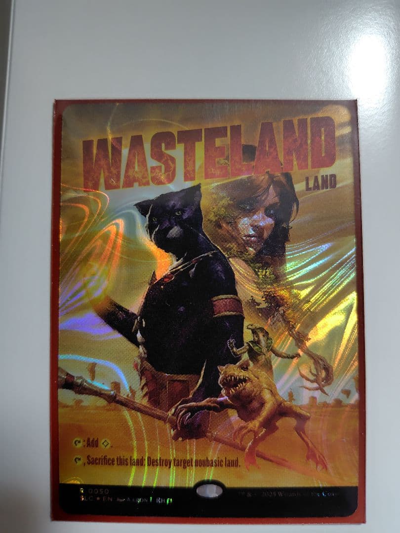 MTG 不毛の大地/Wasteland 英ハローFoil MTG 不毛の大地/Wasteland FOIL