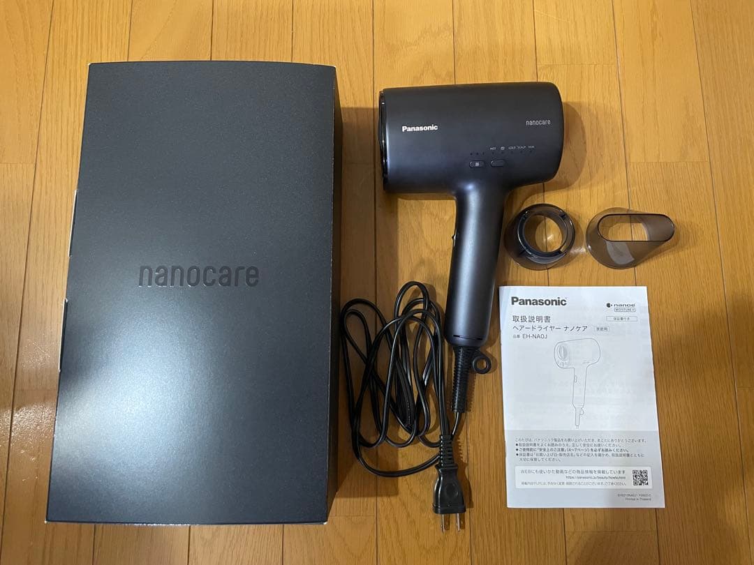ジャンク Panasonic ヘアードライヤーナノケア EH-NA0J 23年