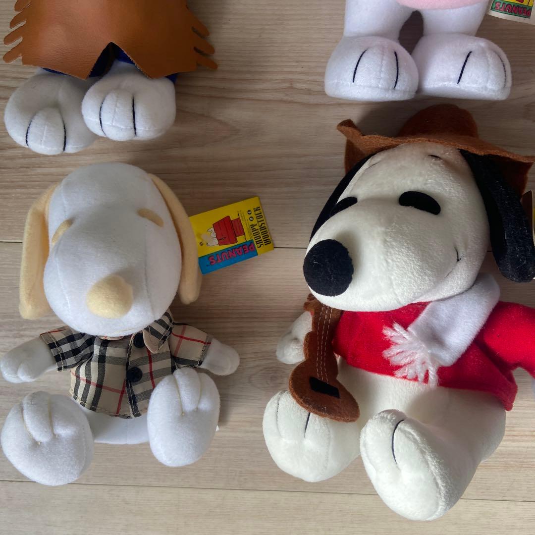スヌーピー ぬいぐるみ　平成レトロ　SNOOPY 当時物雑貨　グッズ　まとめ売り