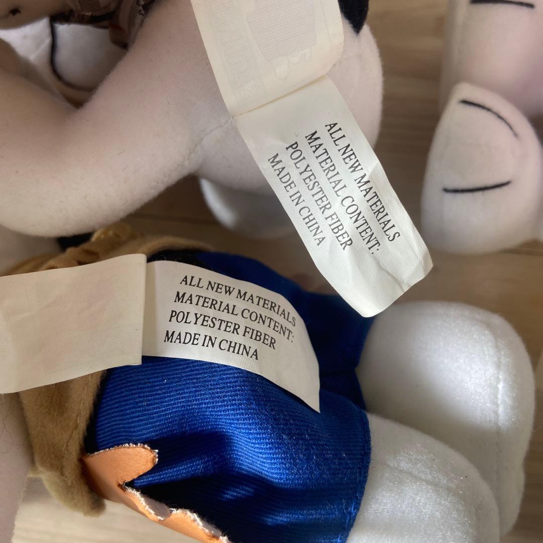 スヌーピー ぬいぐるみ　平成レトロ　SNOOPY 当時物雑貨　グッズ　まとめ売り