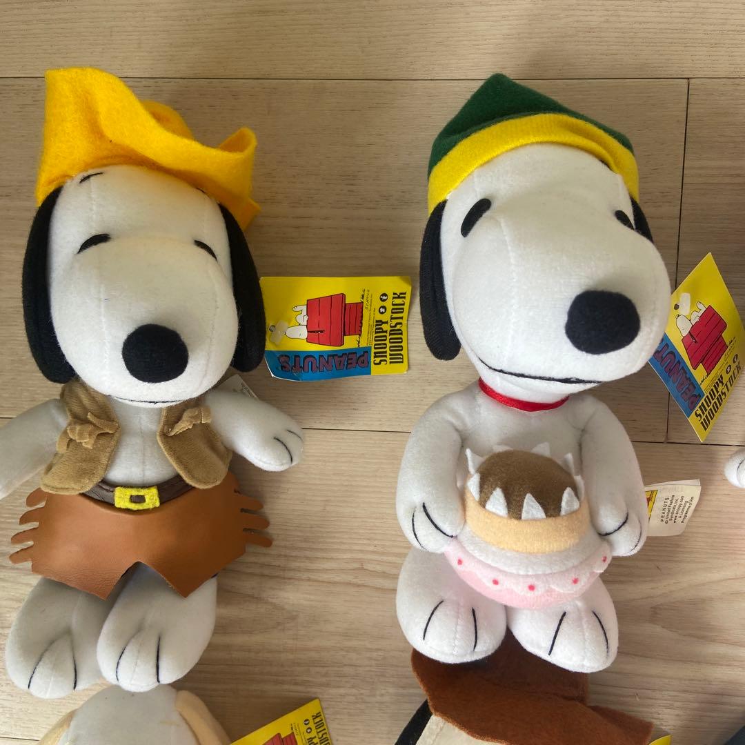 スヌーピー ぬいぐるみ　平成レトロ　SNOOPY 当時物雑貨　グッズ　まとめ売り