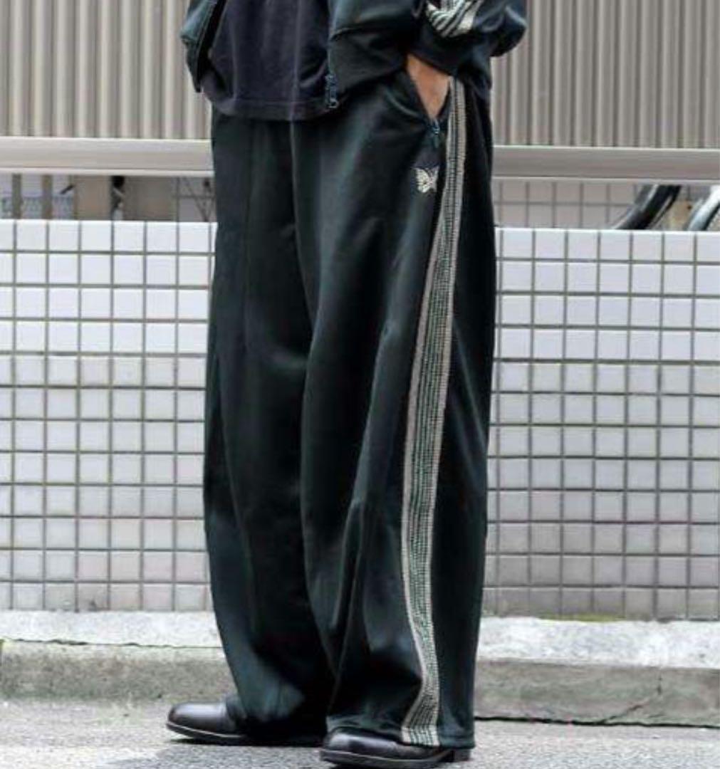 needles 21aw H.D ヒザデル トラックパンツ XS ダークグリーン - メルカリ