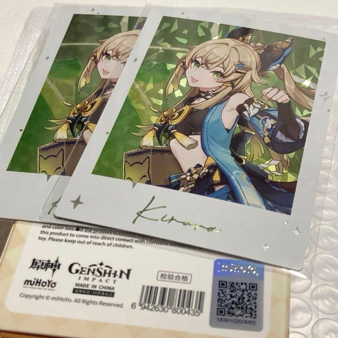 新品未使用】原神 正規品 FES チェキ 綺良々 2枚 - メルカリ