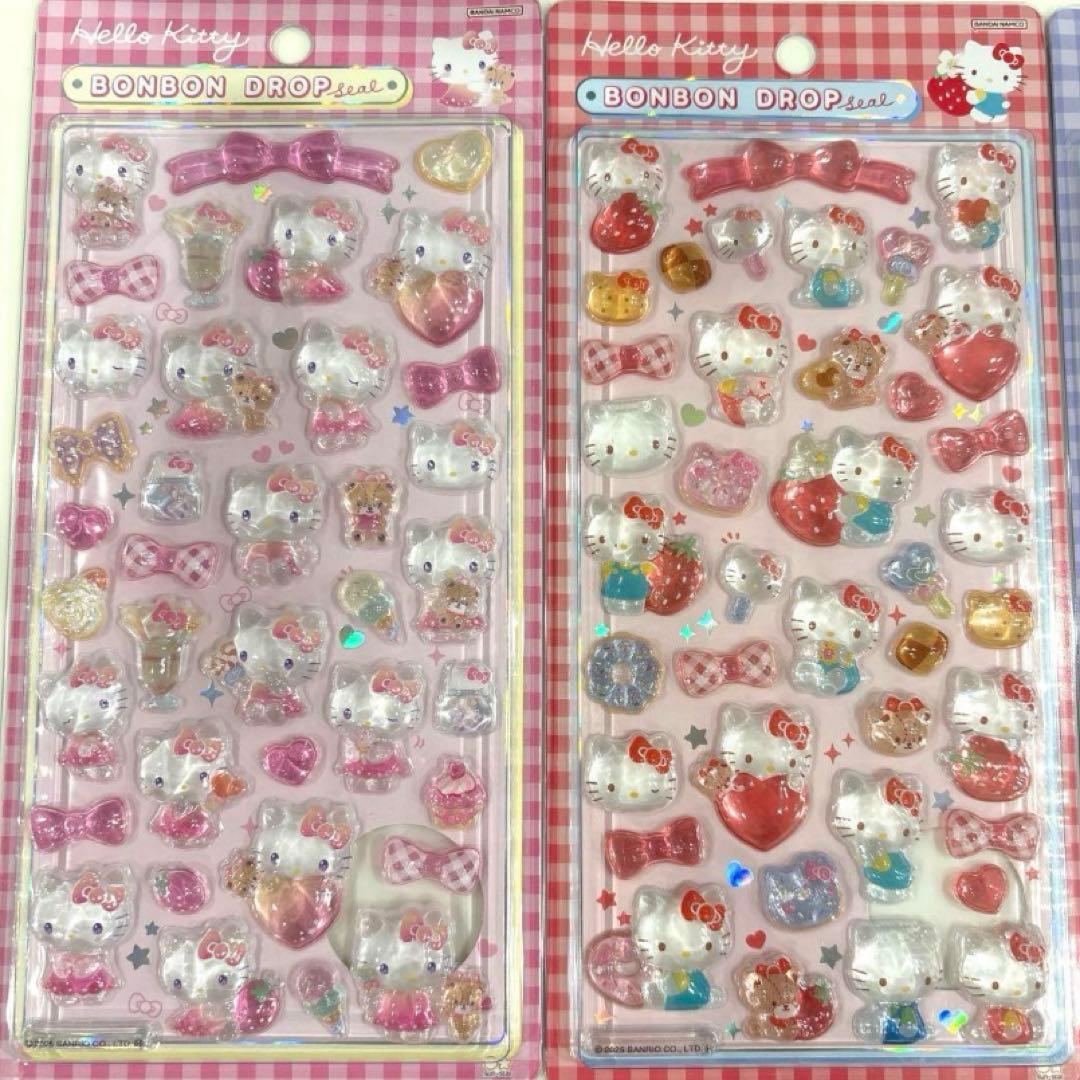 ボンボンドロップシール サンリオ 8種 コンプリートセット 正規品