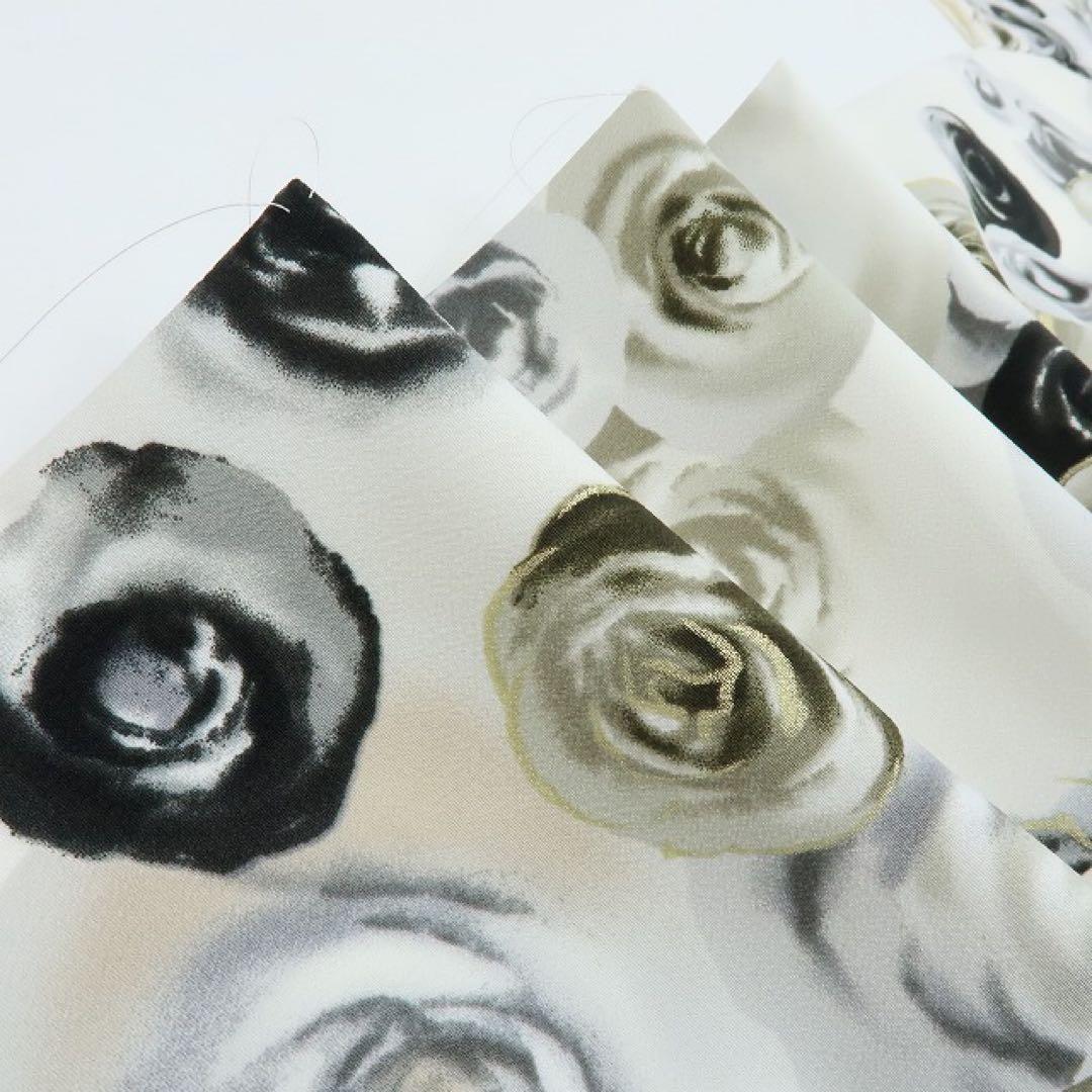 新品 洗える着物 仕付け糸付き 薔薇 トールサイズ 振袖 着物 A2236の