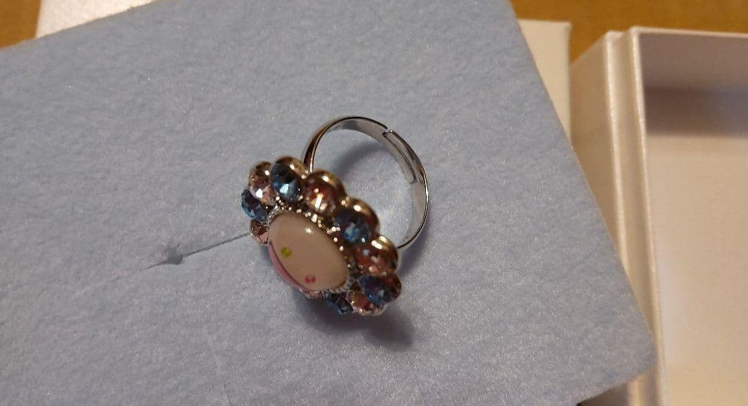 フラワーリング(ブルーxホワイト) 村上隆 カイカイキキ liquem TAKASHI