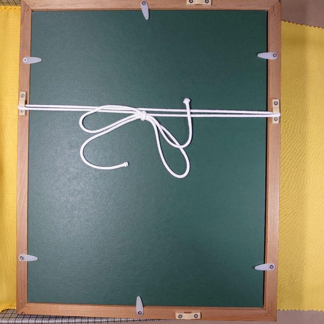 日展作家 冨田立山の越前漆絵『松に鶴』