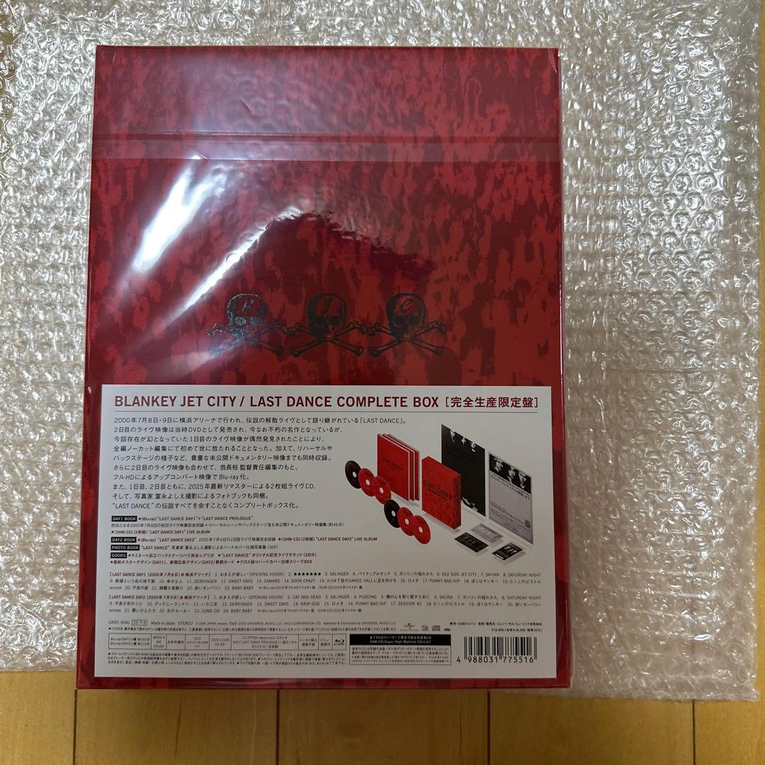 BLANKEY JET CITY LAST DANCE COMPLETE BOX MANKEY 邦楽BLANKEY