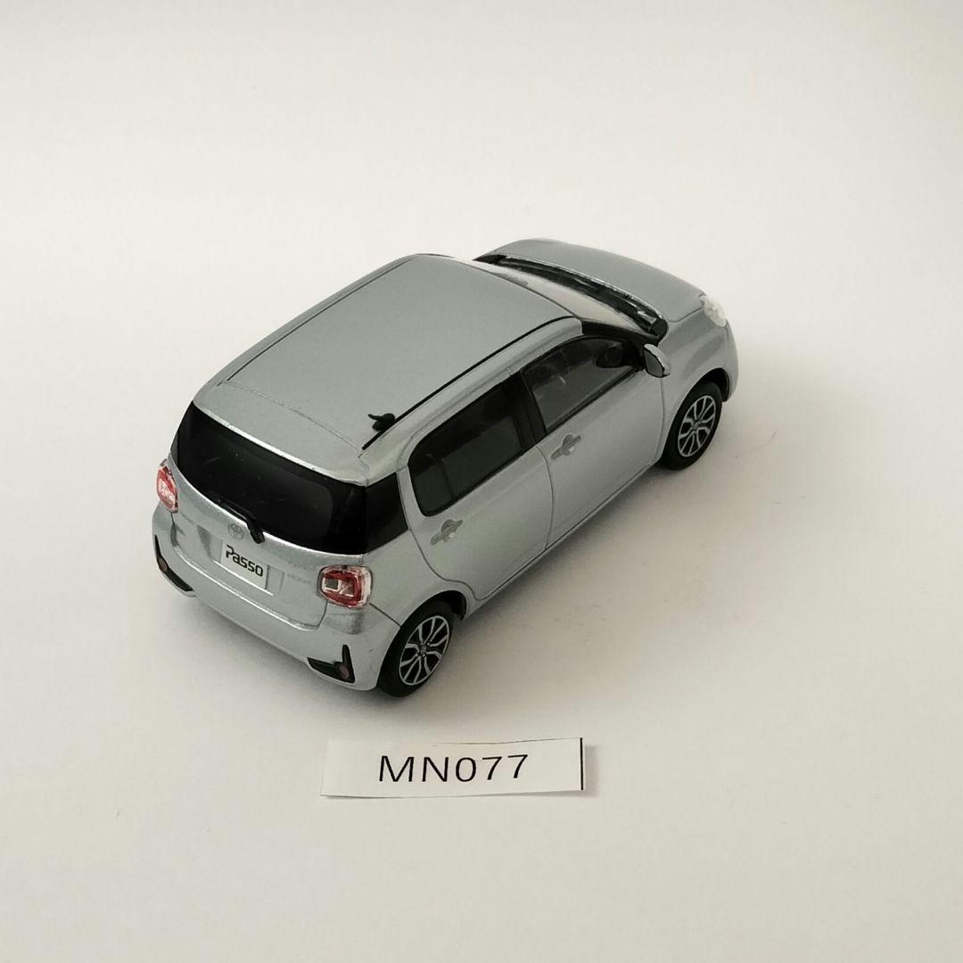TOYOTA パッソ ミニカー 色見本 6台セット 非売品 1/30 展示用模型