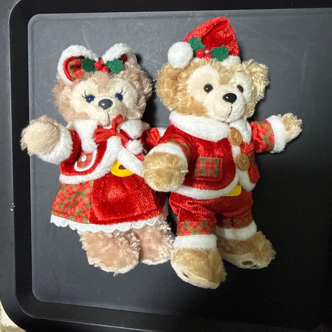 ダッフィー シェリーメイ クリスマス 2016 ぬいぐるみバッジ - メルカリ