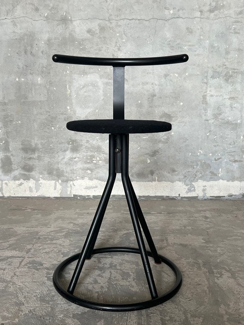 80年代 ポストモダン ヴィンテージ チェアー ／ カウンター回転椅子 店舗什器