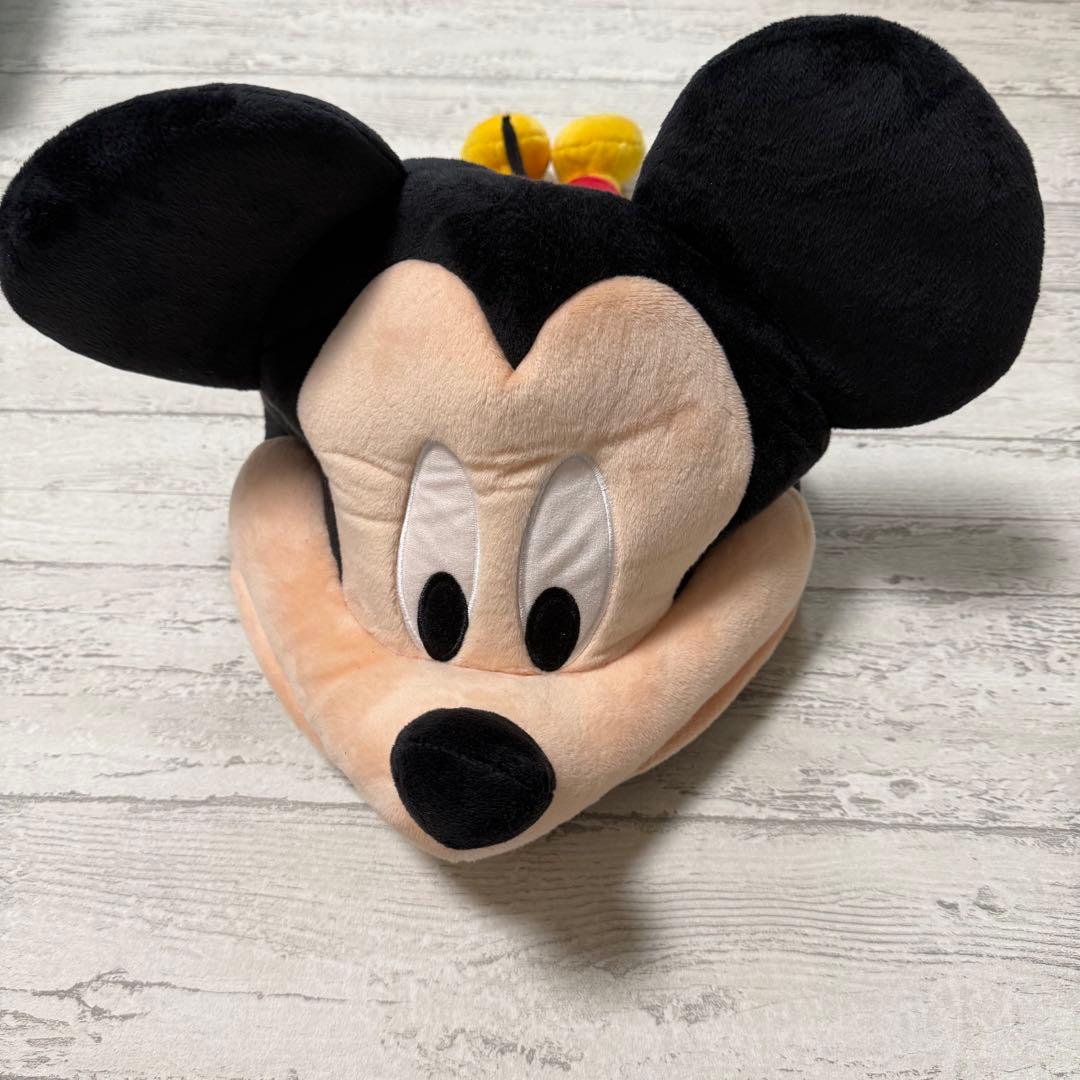 公式】ディズニー ミッキーマウス ファンキャップ 58cm ぬいぐるみ付き