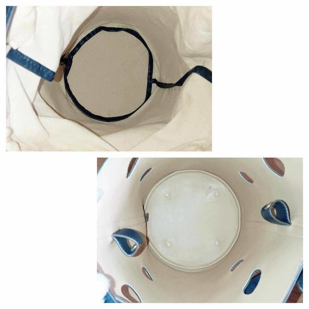 美品 J&M DAVIDSON レザー バケット 巾着 ショルダー ハンドバッグ