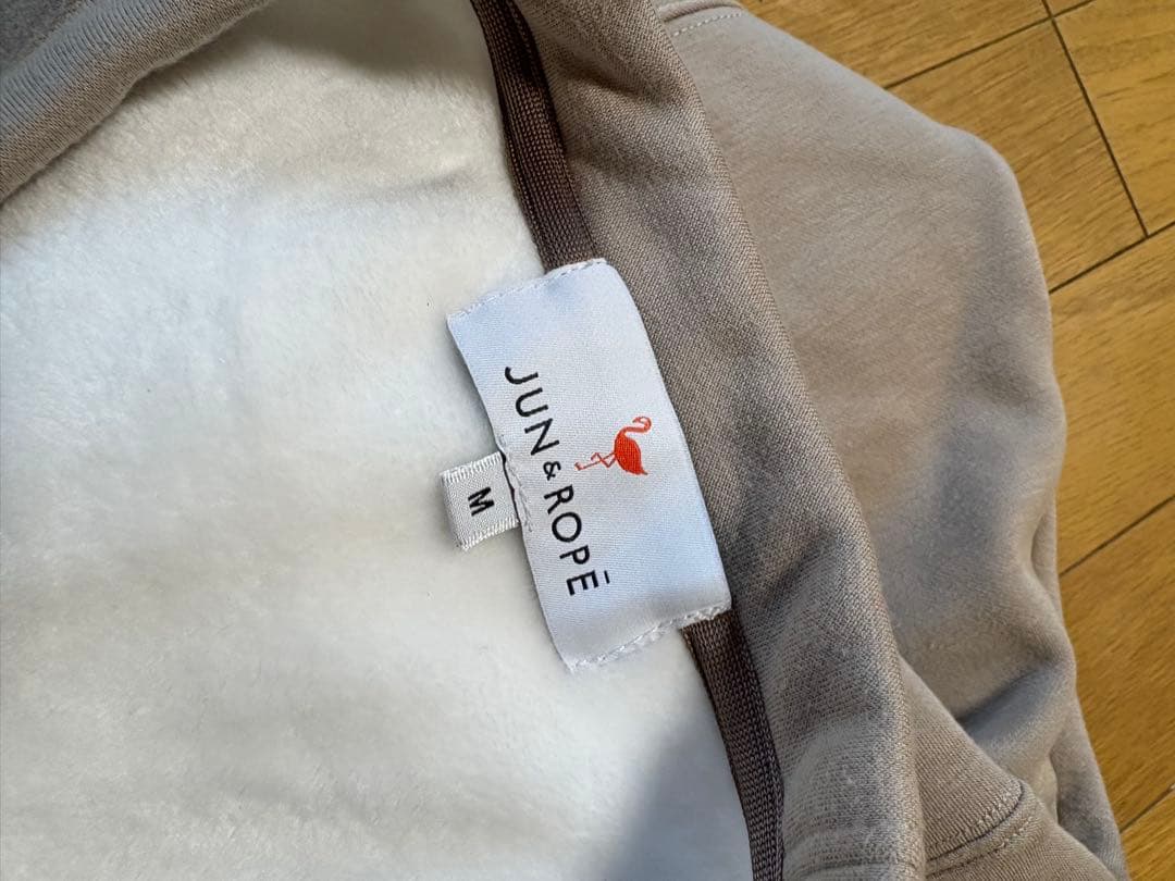 ジュンアンドロペ　レディース セーター・トレーナー ベージュ/ホワイト