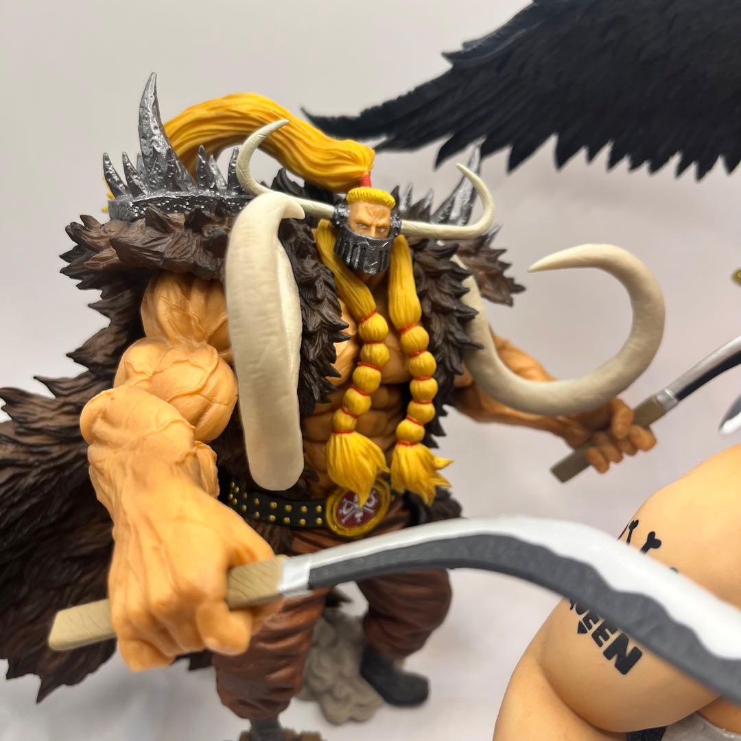 箱あり】ワンピース 一番くじ 魂豪示像 キング クイーン ジャック