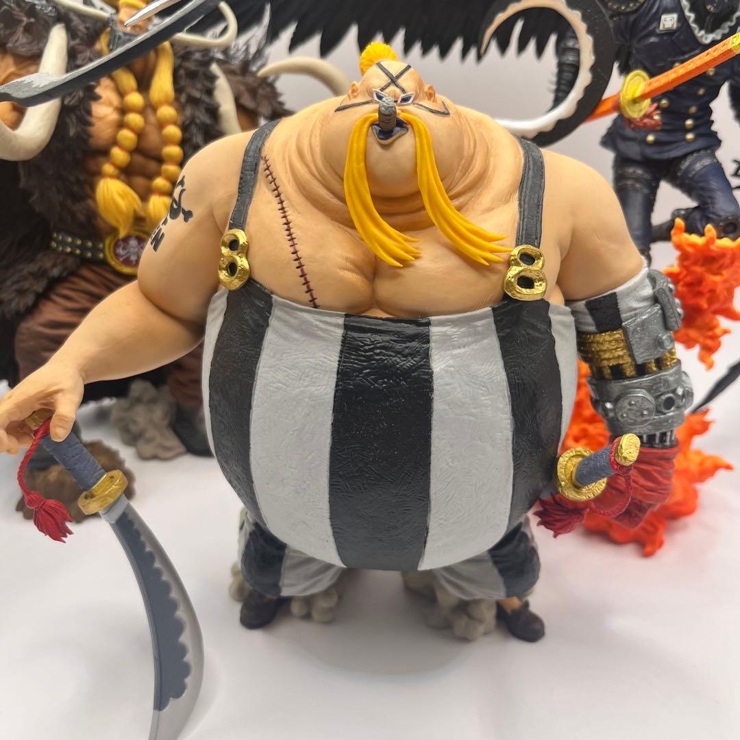箱あり】ワンピース 一番くじ 魂豪示像 キング クイーン ジャック