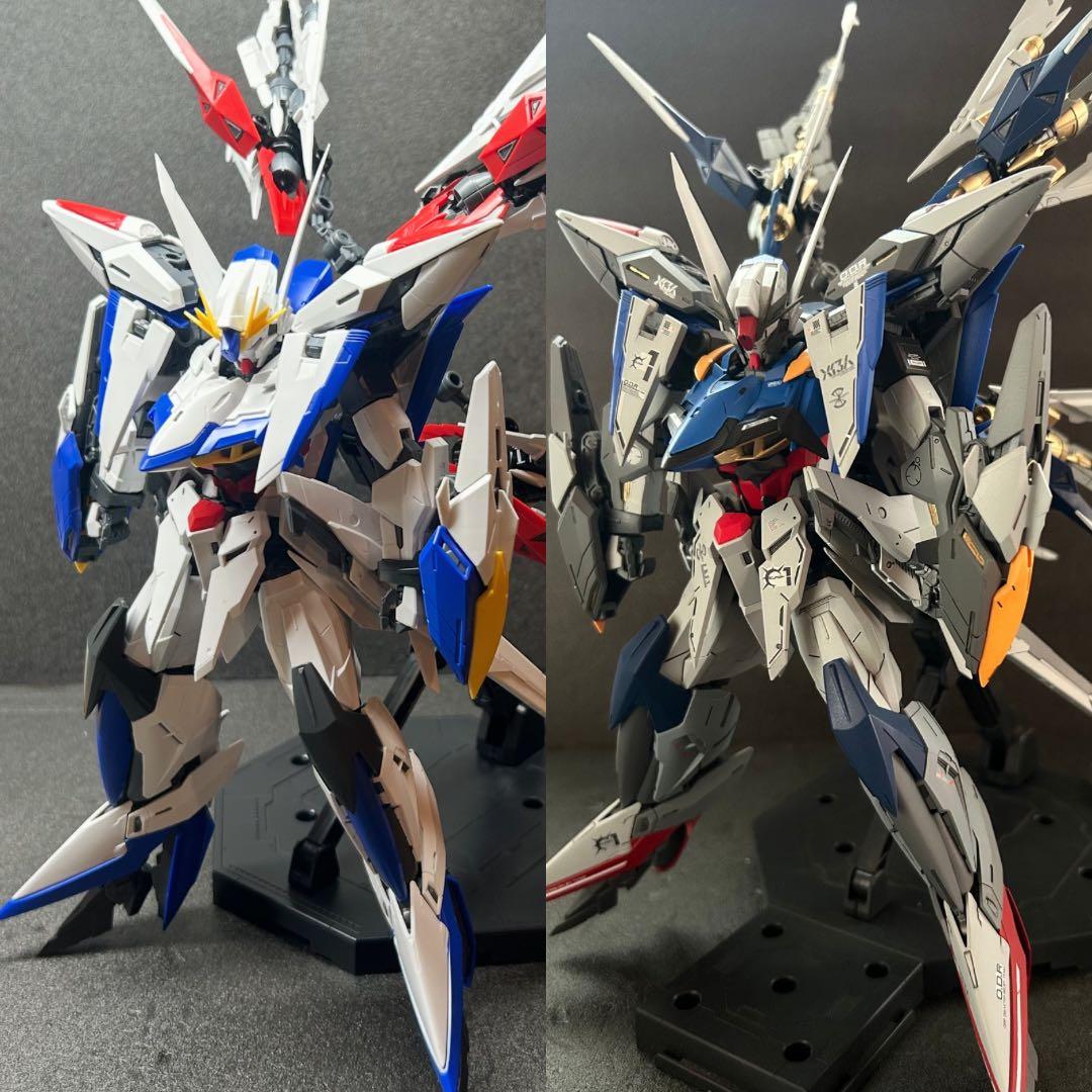 MG エクリプスガンダム&マニューバストライカー　全塗装　完成品