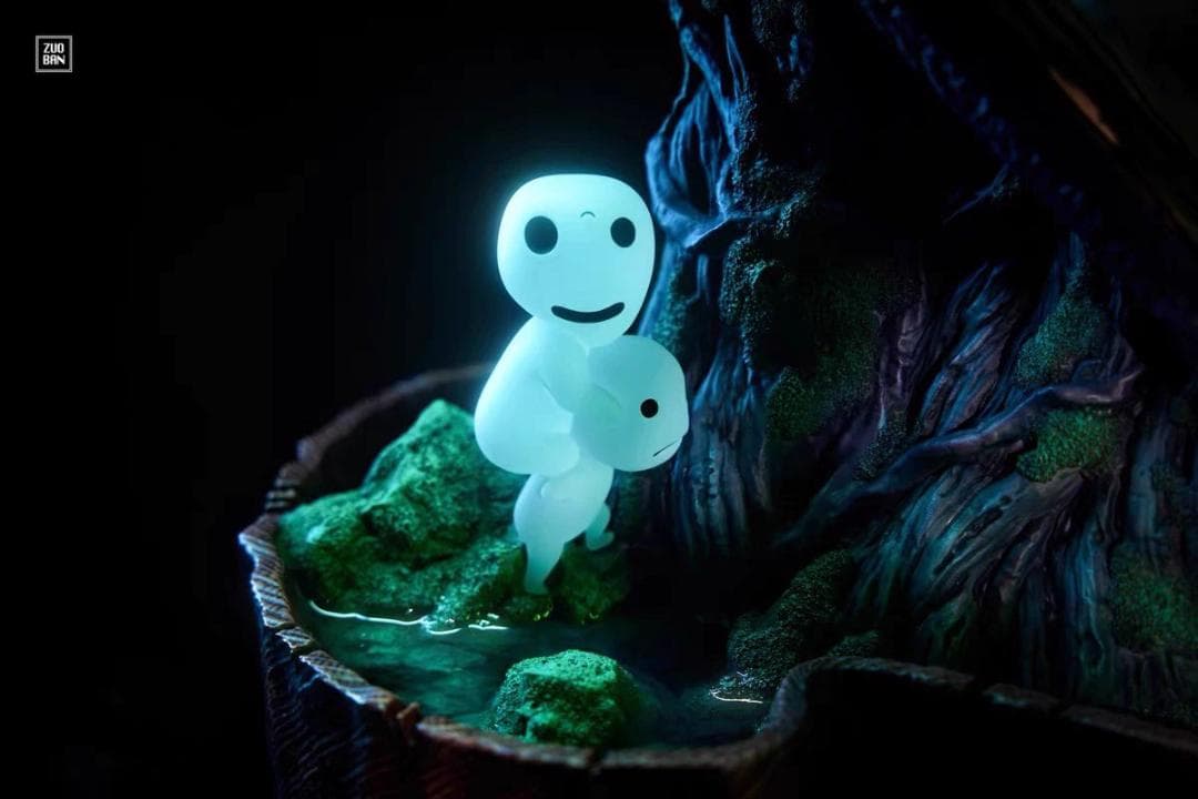 宮崎駿 もののけ姫 千手扉間 樹脂 彫刻 フィギュア