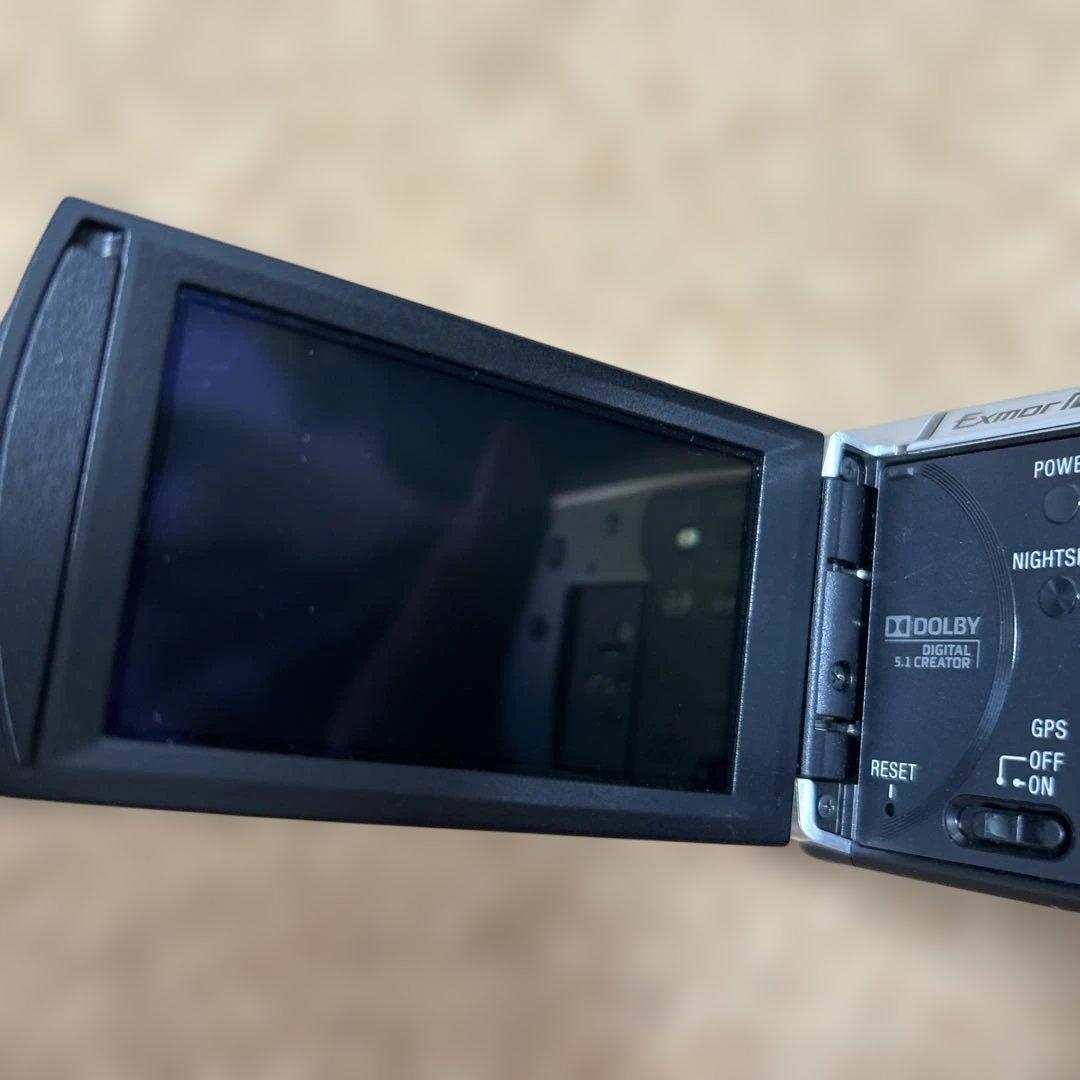 SONY HDR-CX500V ビデオカメラ 本体 説明書 レンズカバー付き