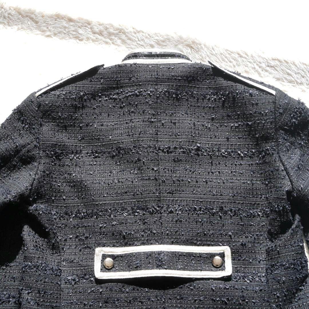 美品 コンダクター　MIXED TWEED OFFICER JKT　ナポレオン