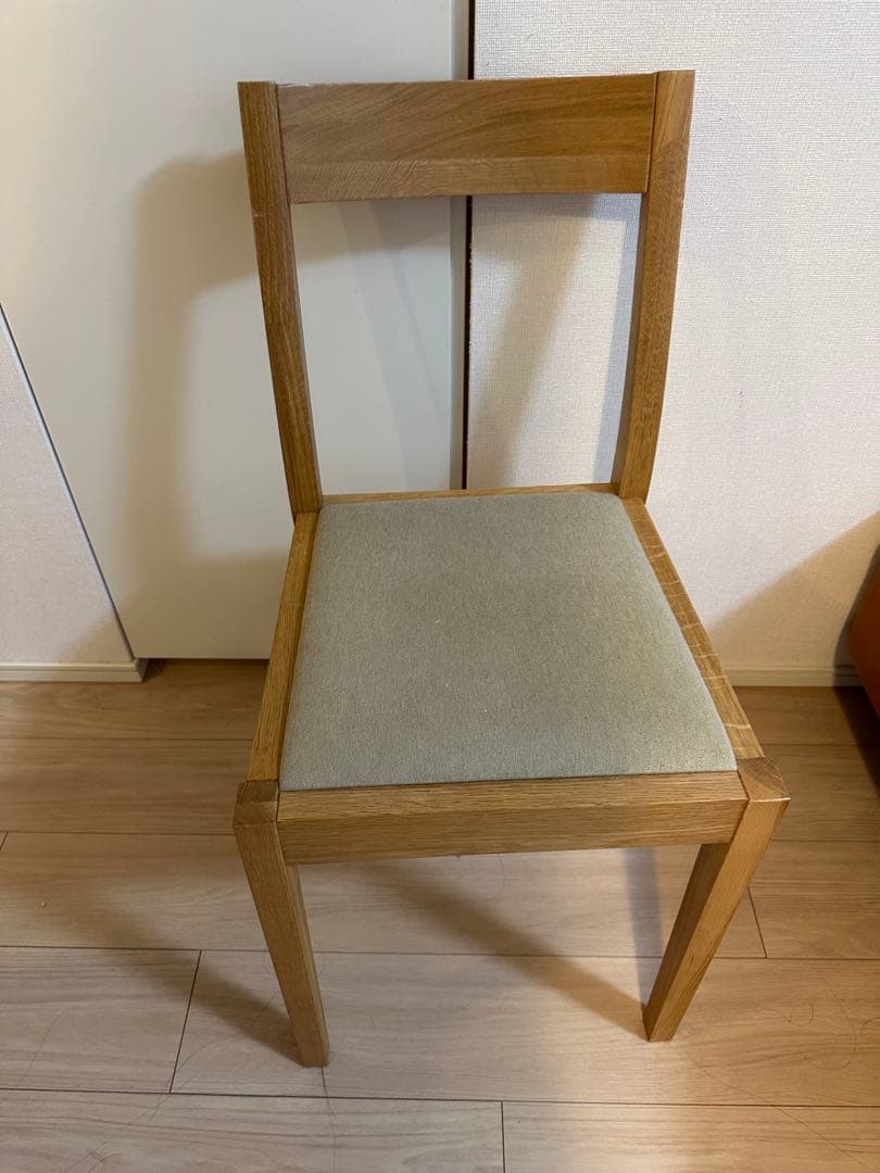 無印良品　ダニニングテーブル、チェア×2 セット