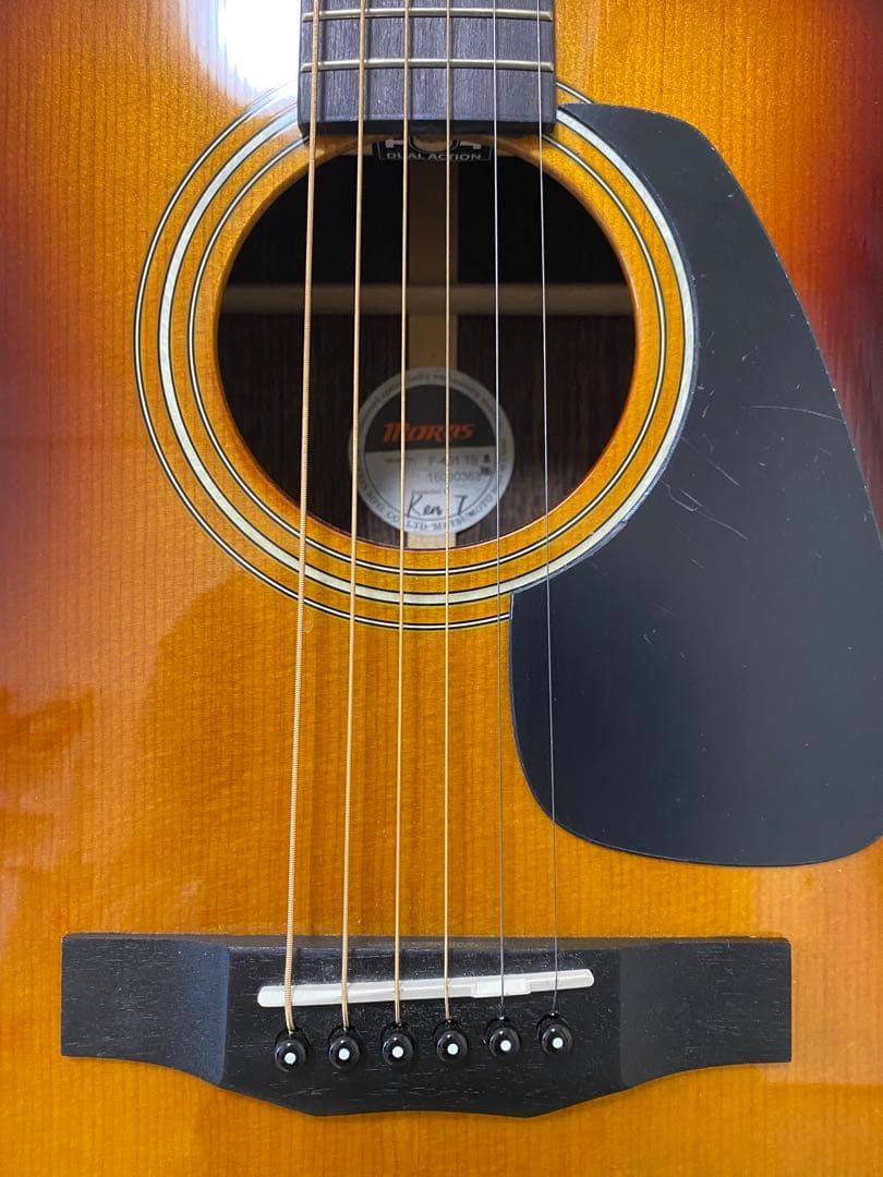 Morris アコースティックギター サンバースト - メルカリ