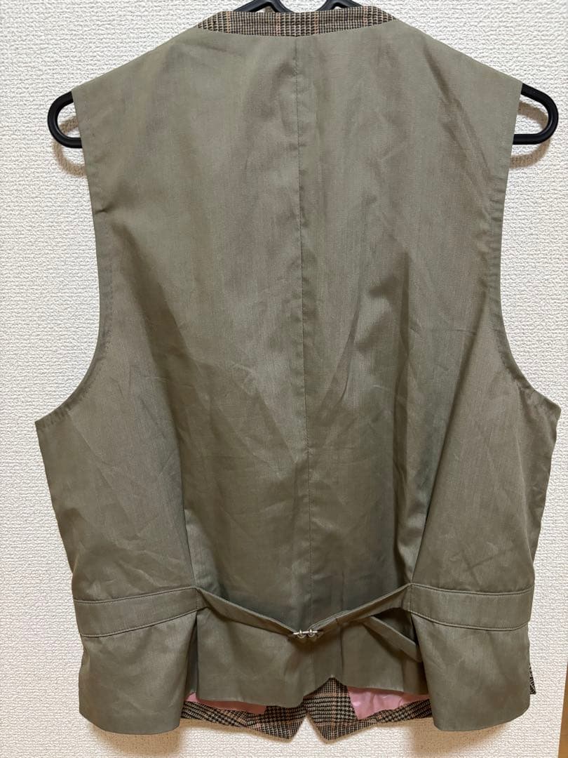 PaulSmith】チェック柄 ベスト ポールスミス】ハイコントラスト