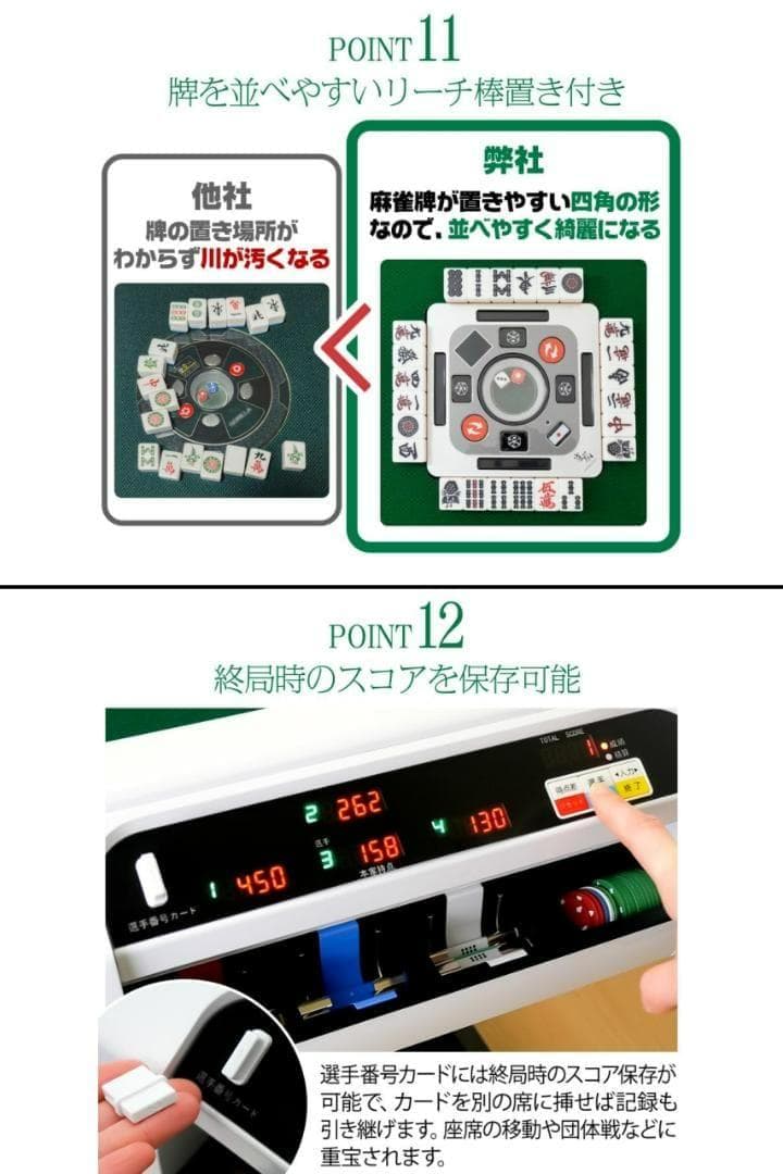 全自動 麻雀卓 点数表示 麻雀台 アルミ脚 折りたたみ 家庭用（マットブラック）