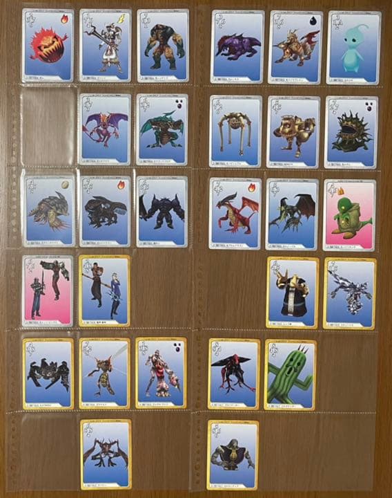 FF8  カードダスマスターズ　オフィシャルゲームカード他（初版）