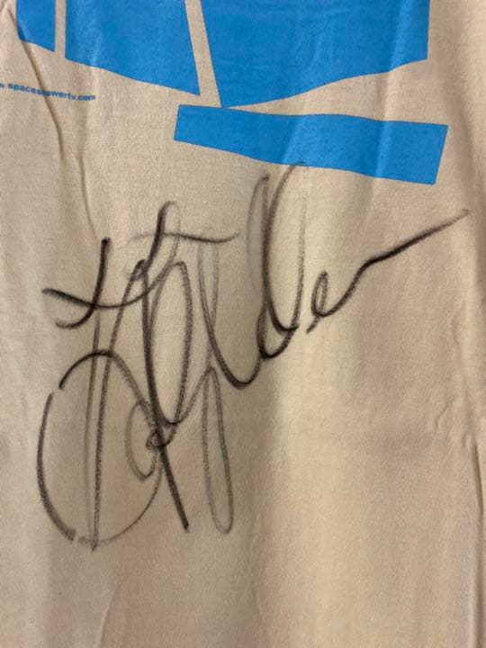 未使用 Holly Valance 直筆サイン入りTシャツ ホリー・ヴァランス