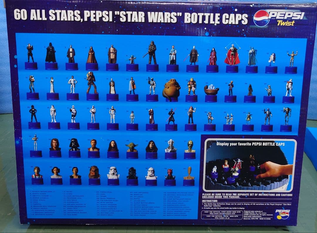Pepsi スターウォーズ ボトルキャップ エピソードⅢ