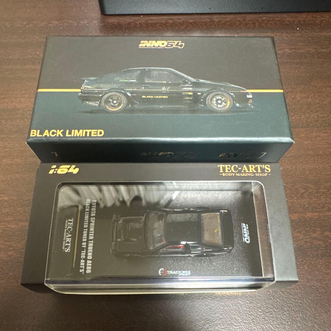 inno64 トヨタスプリンターAE86 ブラックリミテッド