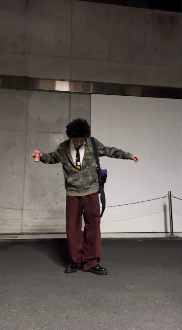 polar skate co 赤デニム　Lサイズ　※値下げ交渉可