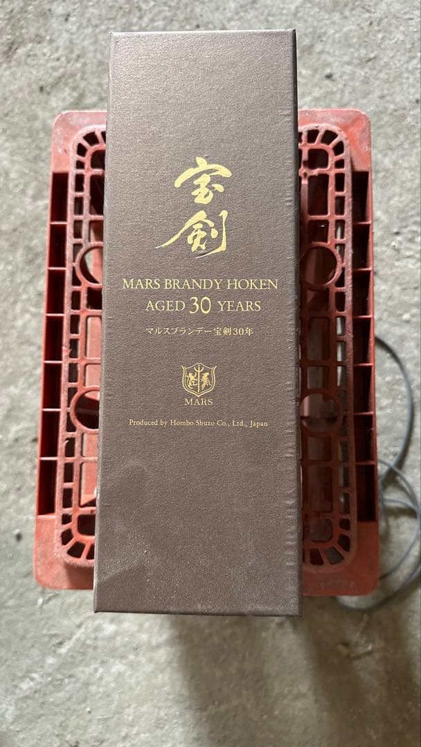 マルスブランデー 宝剣1987 30年 500ml [箱入]