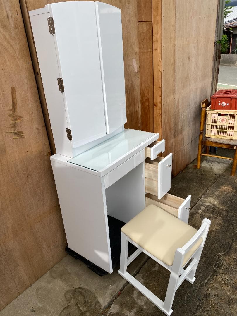 楽天市場】ドレッサー 三面鏡 ニトリの通販 ニトリ 3面鏡ドレッサー