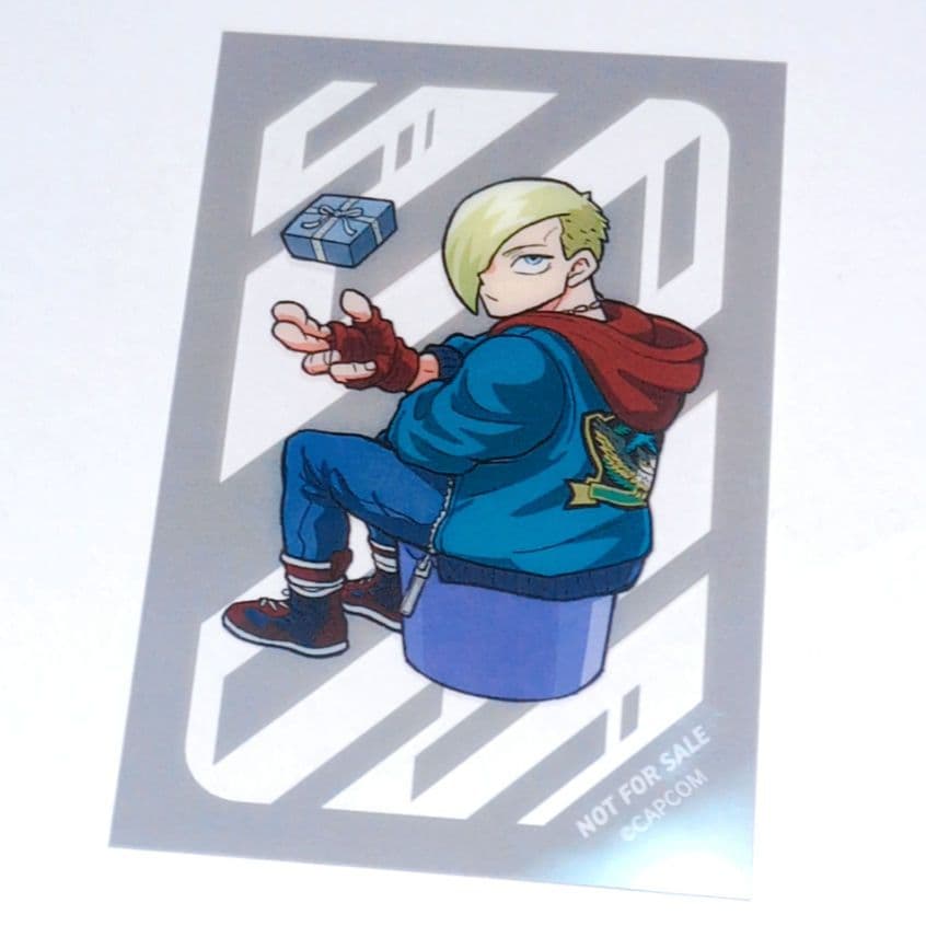 ストリートファイター6 エド ED ポストカード 特典 カプコンカフェ