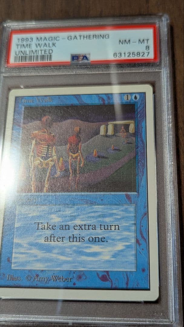 マジック：ザ・ギャザリング Time Walk 2ED PSA8