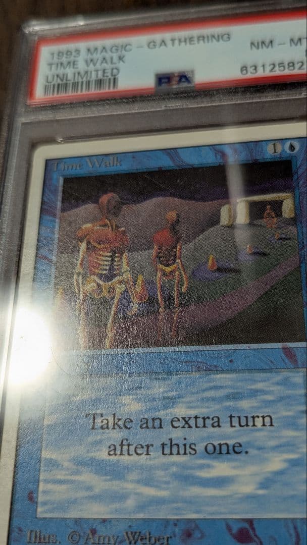 マジック：ザ・ギャザリング Time Walk 2ED PSA8