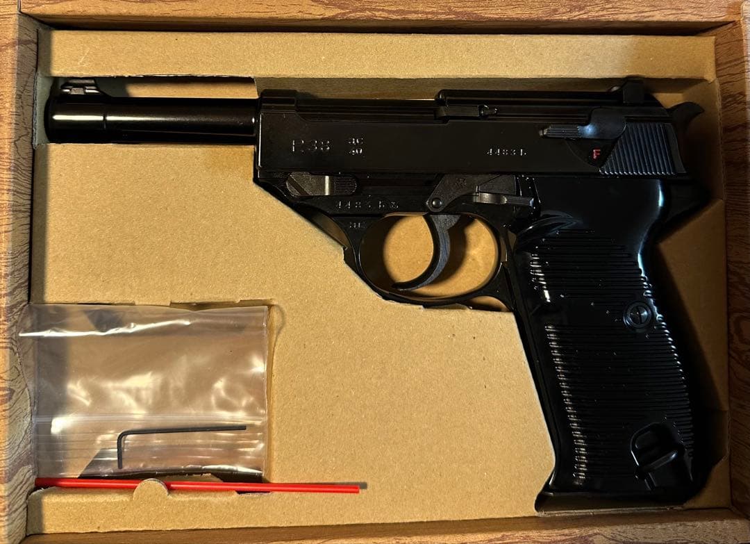 マルゼンP38 ガスブローバック ブラックメタル