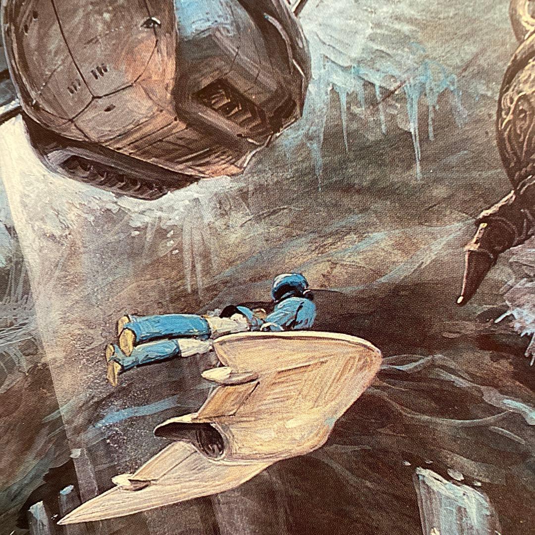 風の谷のナウシカ ポスター レトロ品 1枚 青テト 希少 風の谷