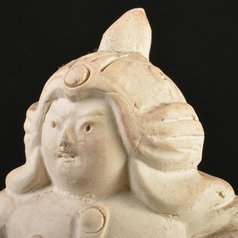 備前焼落雁窯古備前白備前猫置物MR7152