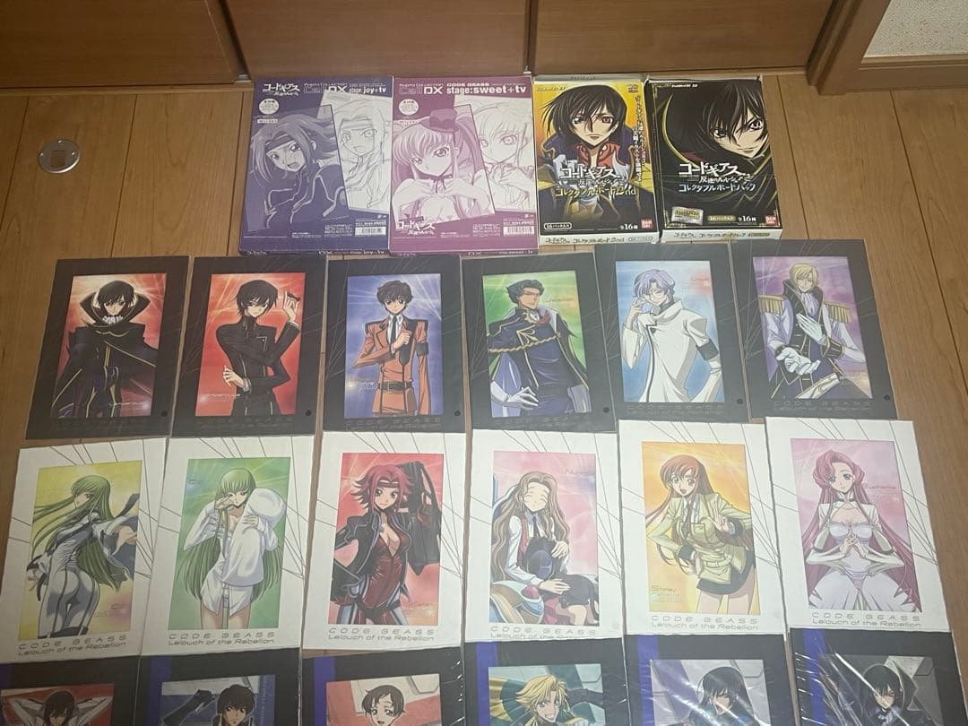 限定価格　コードギアス フォトコレクション セルコンプと ポートレート24枚他