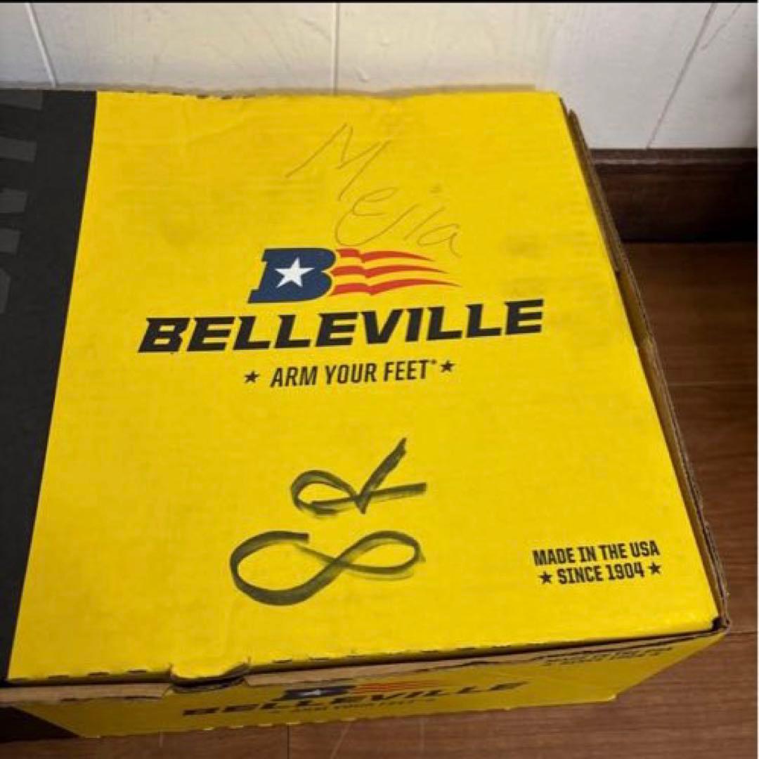 タグ付き 未使用品 米軍 実物 BELLEVILLE 26cm 送料無料